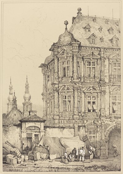 Zamek Martinsburg, Moguncja autorstwa Samuel Prout