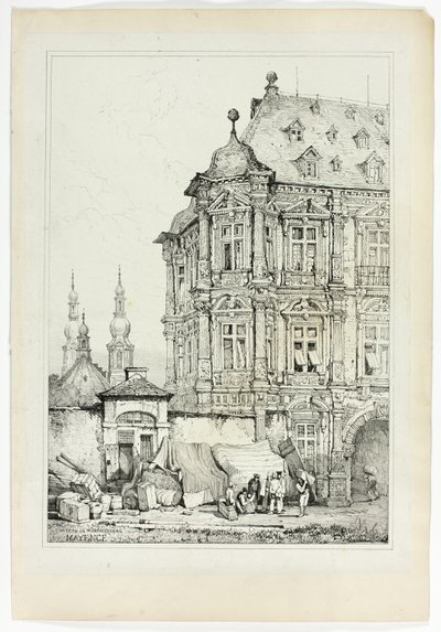Zamek Martinsburg, Moguncja autorstwa Samuel Prout