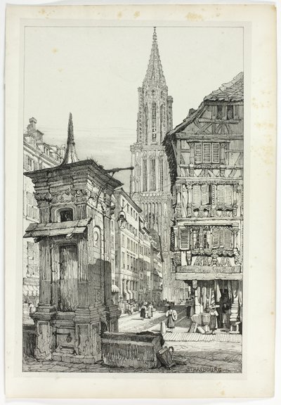 Strasburg autorstwa Samuel Prout