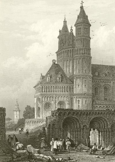 Katedra w Wormacji autorstwa Samuel Prout