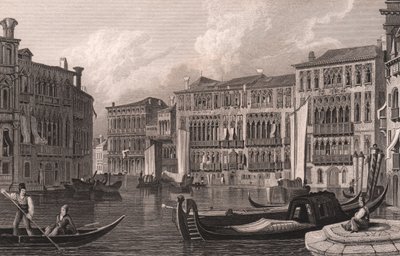 Widok z Canal Grande (Canal Grande) Ca