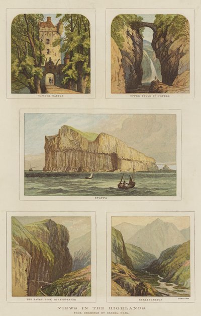 Widoki w Highlands autorstwa Samuel Read
