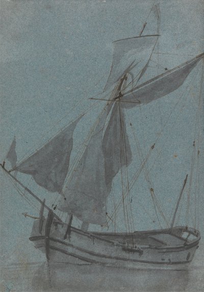 Barka przybrzeżna autorstwa Samuel Scott