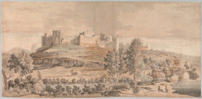 Zamek Ludlow autorstwa Samuel Scott