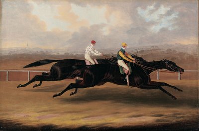 Latający Holender i Voltigeur w wyścigu Great Match Race autorstwa Samuel Spode