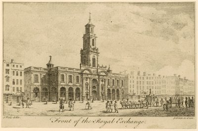 Front Royal Exchange, Londyn autorstwa Samuel Wale