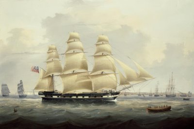 Brytyjski kupiec z południowego wybrzeża autorstwa Samuel Walters