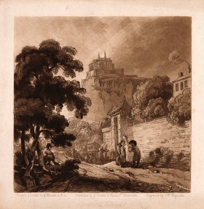 Chateau de Choquer autorstwa Samuel William Reynolds