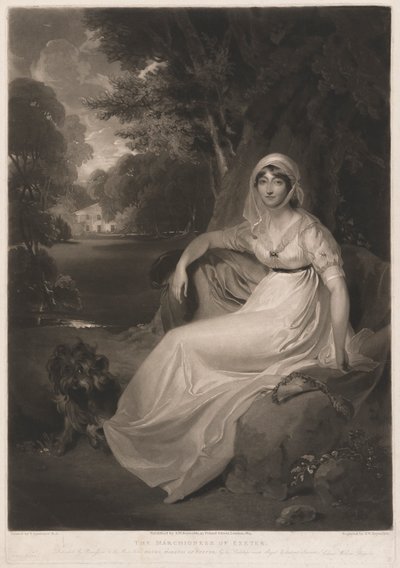 markiza Exeter autorstwa Samuel William Reynolds