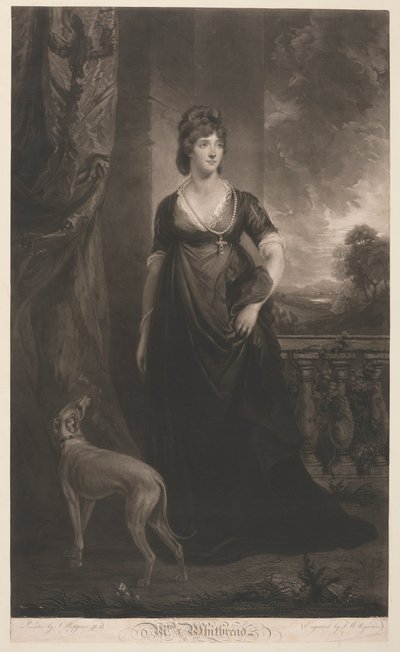 Pani Whitbread autorstwa Samuel William Reynolds