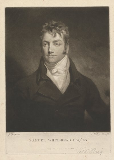 Samuel Whitbread Esq. autorstwa Samuel William Reynolds