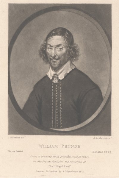 William Prynne autorstwa Samuel Woodforde