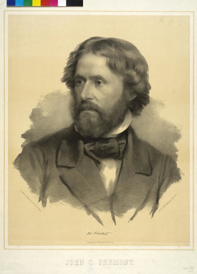 John C. Fremont autorstwa Samuel Worcester Rowse
