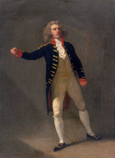 „Joseph George Holman jako Chamont w Sierotce Thomasa Otwaya”, c1785. autorstwa Samuel de Wilde