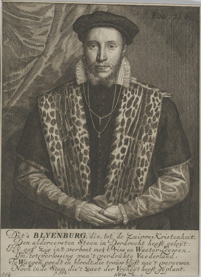 Portret Adriaana van Blyenburga, lorda Schobbelandu autorstwa Samuel van Hoogstraten