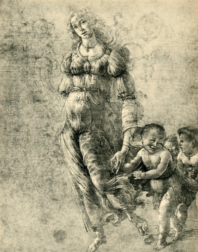 Obfitość lub jesień, 1480-1485, 1943. autorstwa Sandro Botticelli