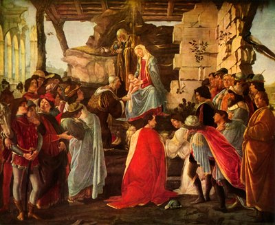 Adoracja Trzech Króli, 1476, 1937. autorstwa Sandro Botticelli
