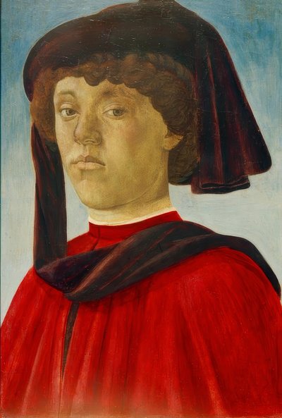 Portret młodzieńca autorstwa Sandro Botticelli