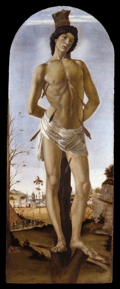 Święty Sebastian autorstwa Sandro Botticelli