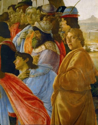 Adoracja Trzech Króli autorstwa Sandro Botticelli
