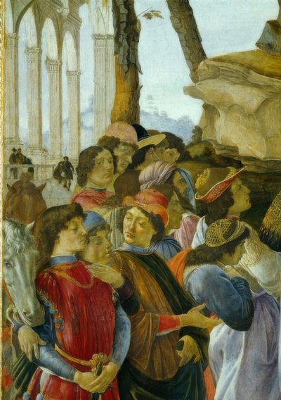 Adoracja Trzech Króli autorstwa Sandro Botticelli
