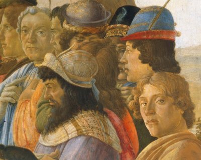 Adoracja Trzech Króli autorstwa Sandro Botticelli