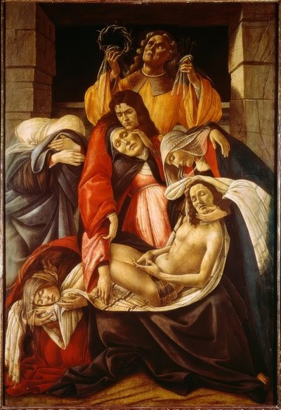 Opłakiwanie Chrystusa autorstwa Sandro Botticelli