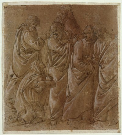 Kobieta z Kanaanu autorstwa Sandro Botticelli