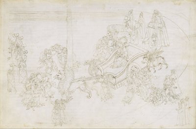 Ilustracje do „Boskiej komedii” Dantego (Purgatorium, pieśń 31) autorstwa Sandro Botticelli