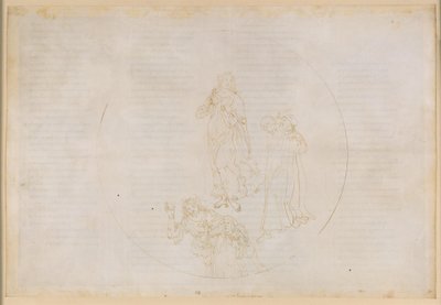 „Boska komedia”, „Raj”, XVIII. Piąta sfera planetarna (niebo Marsa): Cacciaguida wymienia błogosławionych bojowników o wiarę – przejście do sfery Jowisza autorstwa Sandro Botticelli