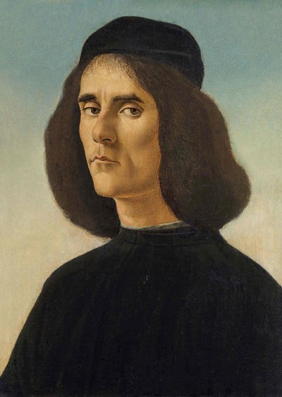 Portret Michaela Tarchanioty Marullusa, ok. 1930 r. 1500 autorstwa Sandro Botticelli