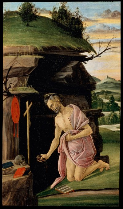 Święty Hieronim, między 1498 a 1505 autorstwa Sandro Botticelli