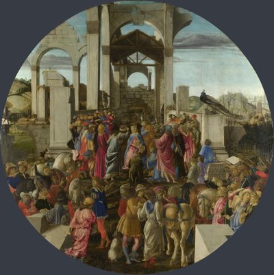 Adoracja Królów, ok. 1470-1475 autorstwa Sandro Botticelli