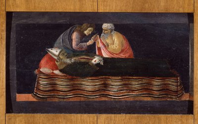 Wydobycie Serca Św. Ignacego z Ołtarza Św. Barnaby autorstwa Sandro Botticelli