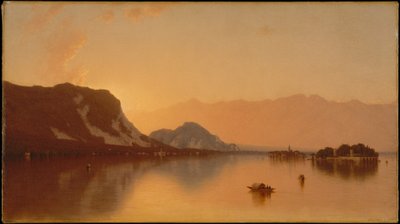 Isola Bella na Lago Maggiore autorstwa Sanford Robinson Gifford