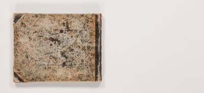 Szkice scenerii na północy (Sketchbook). Około 40 kartek i okładek - bibułka ochronna między większością zestawów dwóch kartek, prace artystyczne na jednym lub dwóch z nich. autorstwa Sanford Robinson Gifford