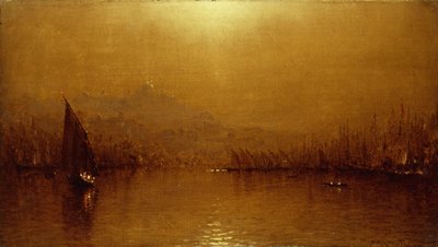 Złoty Róg, autorstwa Sanford Robinson Gifford