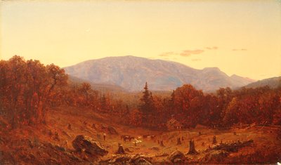 Zmierzch na górze Hunter autorstwa Sanford Robinson Gifford