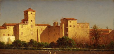 Willa Malta, Rzym, 1879. autorstwa Sanford Robinson Gifford