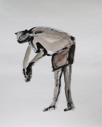 Analiza „Bending Man” autorstwa Santhosh ch