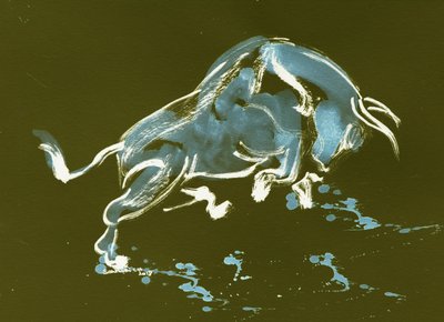 Ładowanie Blue Bull autorstwa Santhosh ch