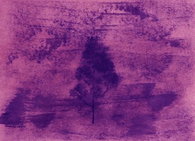 Marzycielski purpurowy krajobraz autorstwa Santhosh ch