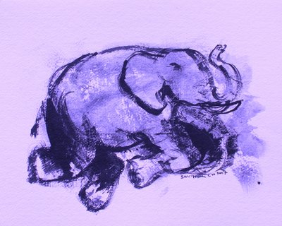 Słoń 42 autorstwa Santhosh ch