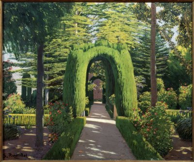 Glorieta. Ogród Alcoy autorstwa Santiago Rusiñol