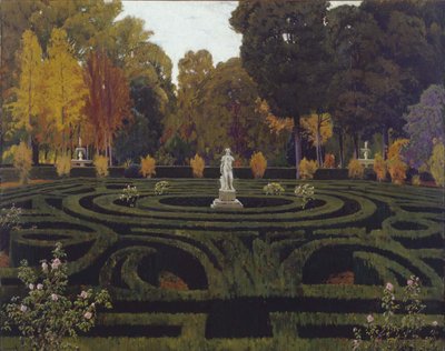 Stary Faun autorstwa Santiago Rusiñol