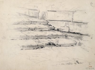 Studium kroków autorstwa Santiago Rusiñol