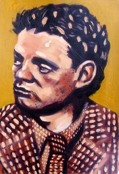 Dylan Thomas autorstwa Sara Hayward
