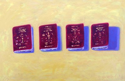 Cztery paszporty autorstwa Sara Hayward