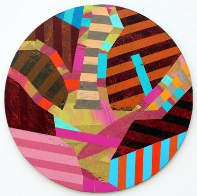 Twixt Heaven & Earth IV-A (akryl na okrągłej tablicy) autorstwa Sara Hayward