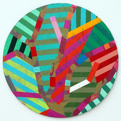 Twixt Heaven & Earth VI-A (akryl na okrągłej tablicy) autorstwa Sara Hayward